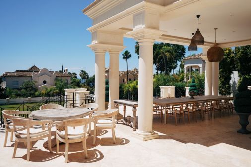 Villa Isolde set within Marbella’s most prestigious gated community