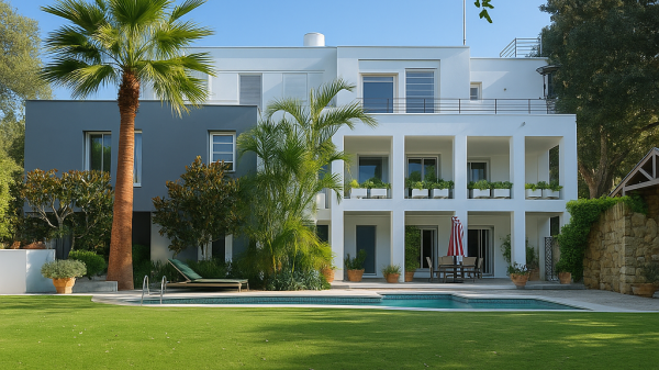 Elegant Villa with Private Garden and Pool in Sotogrande Alto Central