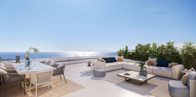 Exklusives 3-Zimmer-Penthouse mit eigenem Solarium in Maralto Estepona