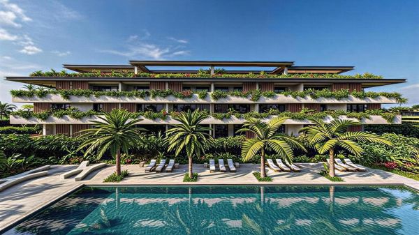 CONTEMPORARY APARTMENTS ON THE GOLF VOURSE FRONTLINE WITH STUNNING SEA VIEWS